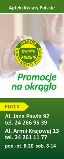 Apteka Kwiaty Polskie - realizacja rollup