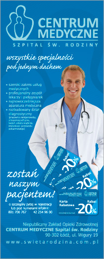 Centrum Medyczne Szpital Św. Rodziny roll up