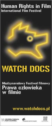 Helsińska Fundacja Praw Człowieka - stojak reklamowy